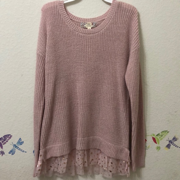 Pink Republic knitted sweater pink - Picture 1 of 4